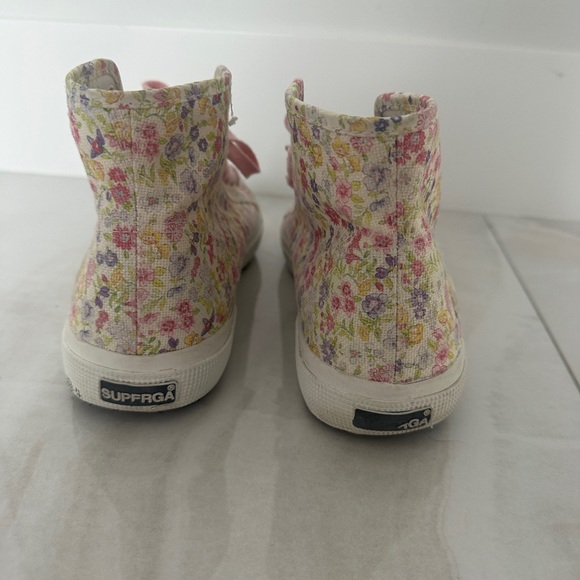 Superga X Loveshackfancy Floral High Top Sneakers - Picture 2 of 9